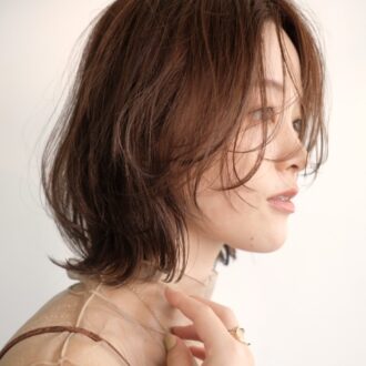 30代ヘアスタイル、レイヤーボブ、SHEA aoyama、サイド