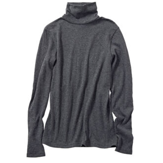 コットンカシミヤタートルネックTシャツ￥3,990（ムジラボ／無印良品 代官山）