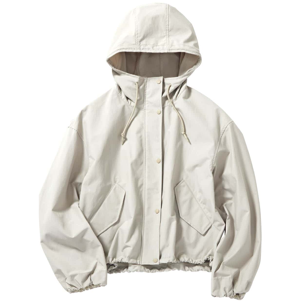 コットンブレンドショートパーカ￥4,990（ユニクロ／ユニクロ）