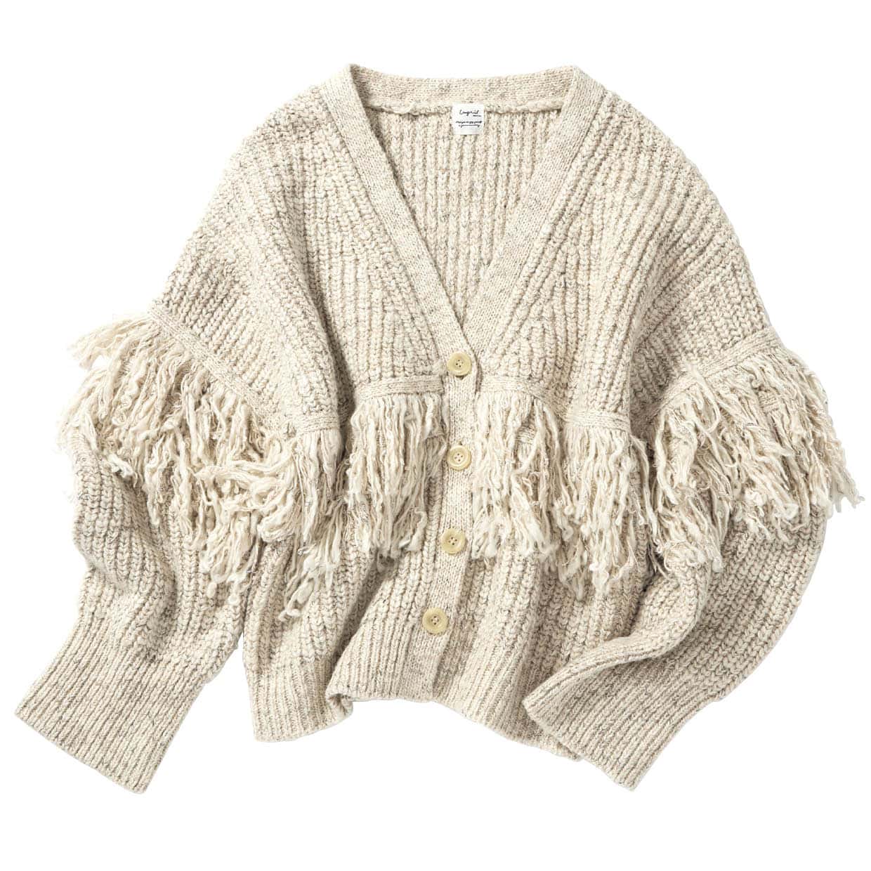 カーディガン￥13,200（アングリッド）