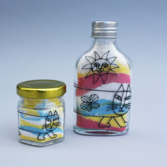 マイキーのサンドアートボトル