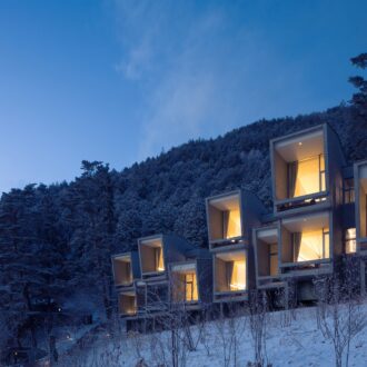 【星のや富士】キャビン外観