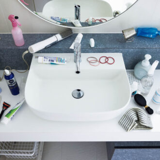 不要なものは置かないよう厳選する