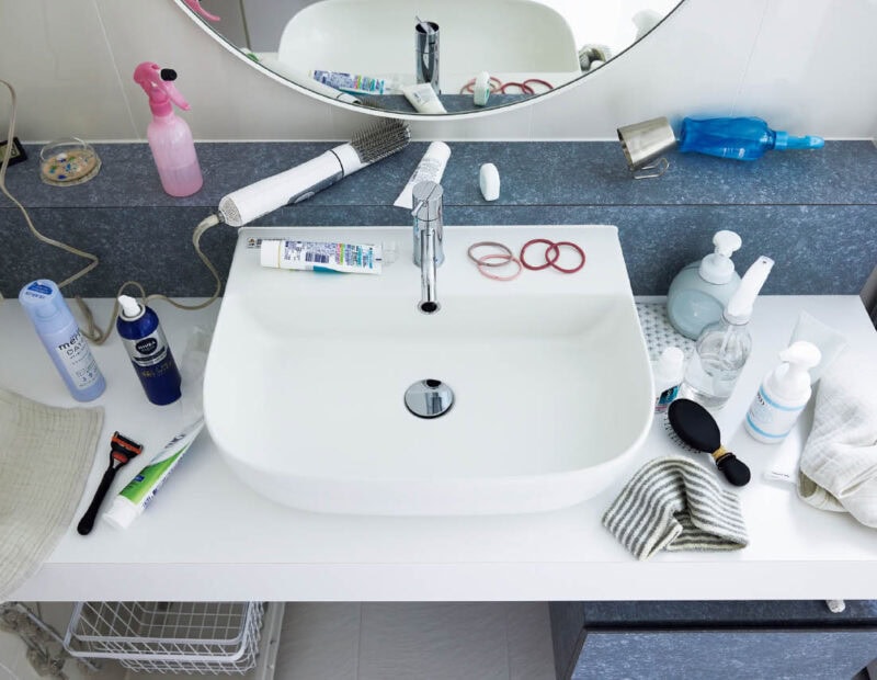 不要なものは置かないよう厳選する