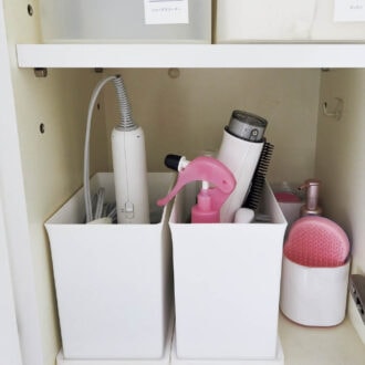 入れたいものに合わせて収納用品を選ぶ