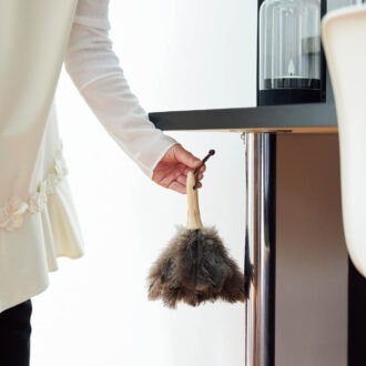 リビングで使うものは定位置を決める