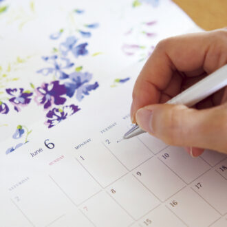 インレッド付録1月・2月合併号付録／予定を書き込んでスケジュール帳に