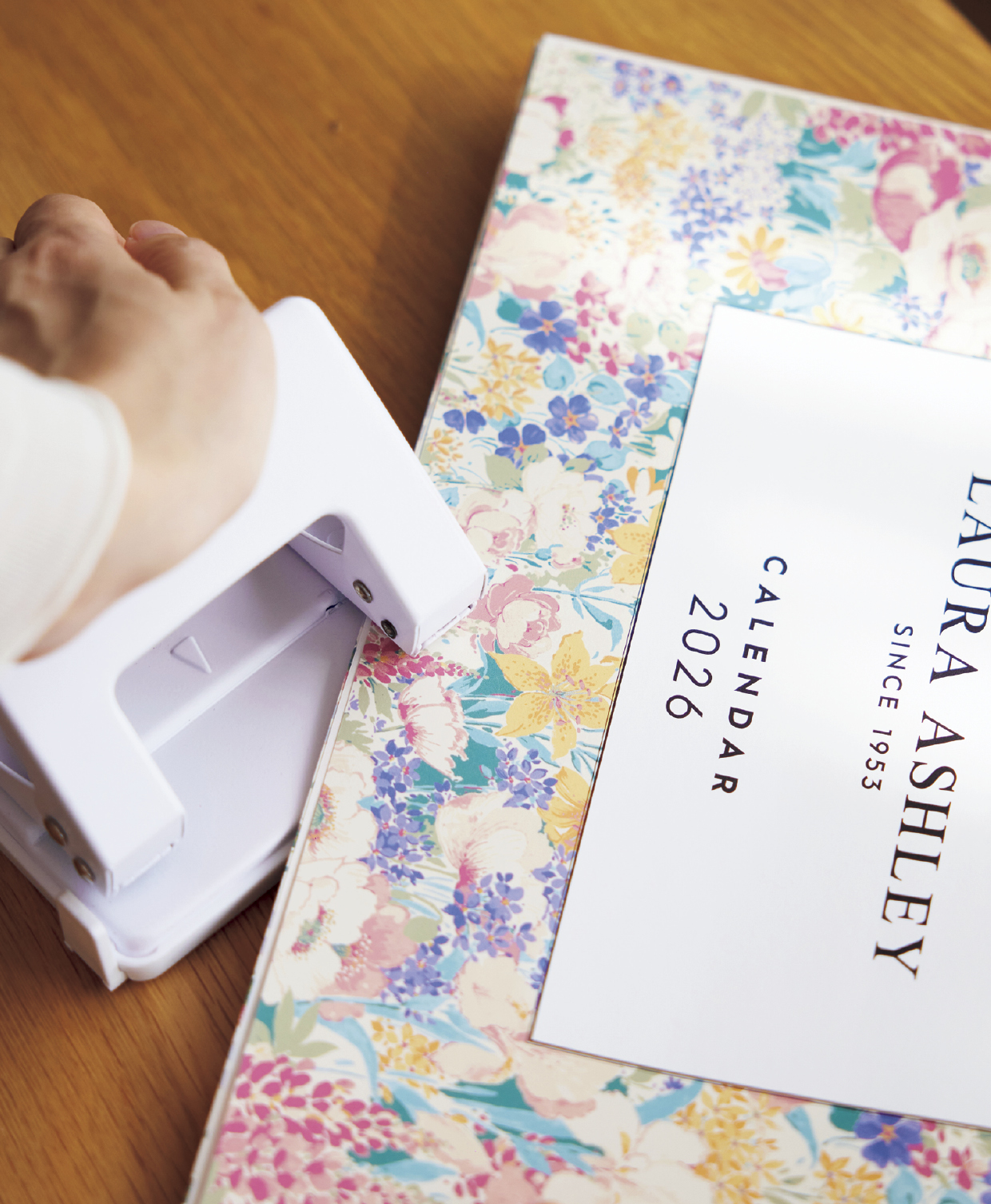 インレッド付録1月・2月合併号付録／穴を開けてフックにかけても