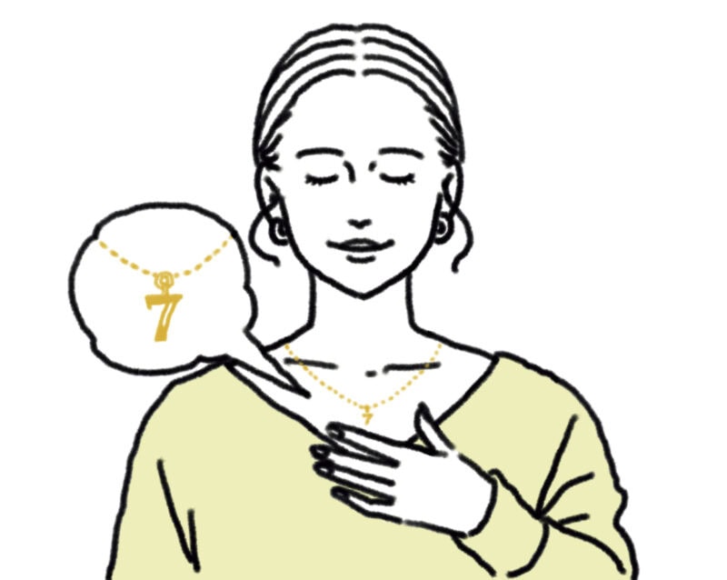 開運アクション2 吉数のアイテムを身につける！