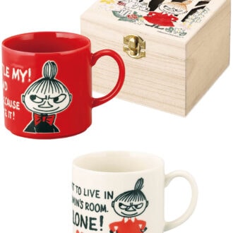 木箱入マグ ［マグφ8.5×H8.5、木箱13.5×12.5×H10］各￥2,420 ※マグ単品は￥1,870（すべて山加商店）