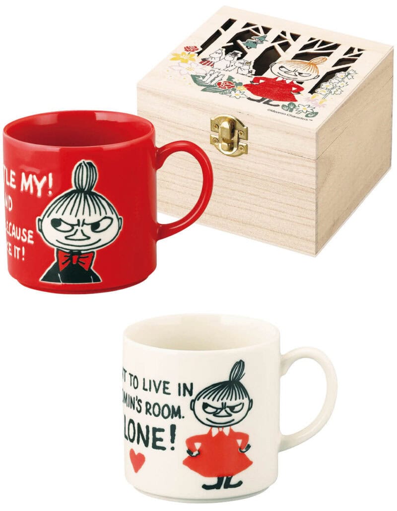 木箱入マグ ［マグφ8.5×H8.5、木箱13.5×12.5×H10］各￥2,420 ※マグ単品は￥1,870（すべて山加商店）