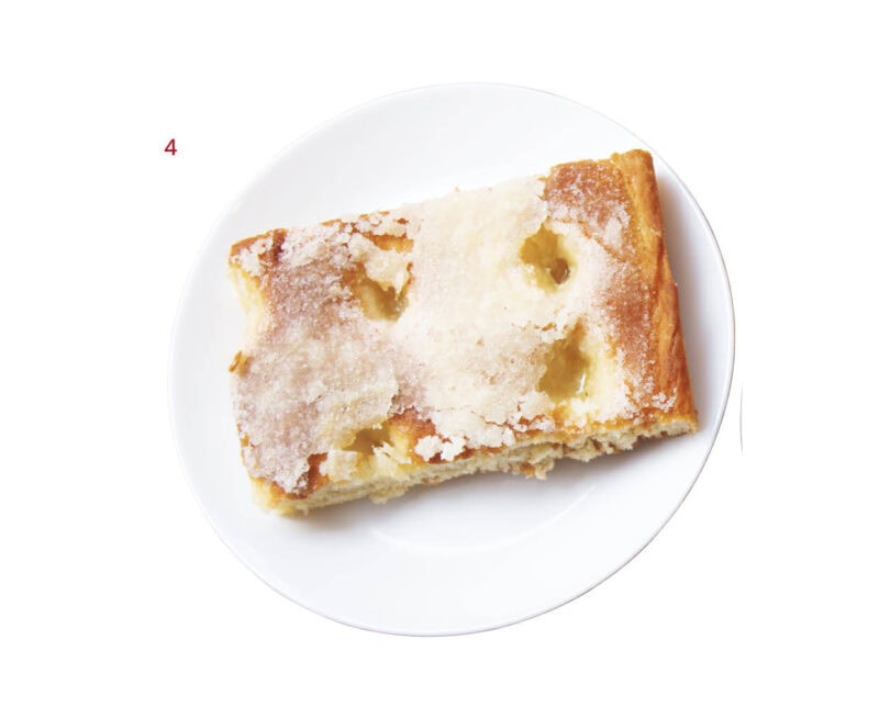 4.祖父の代から受け継がれたジャーマンバターケーキ（₩4,000）。