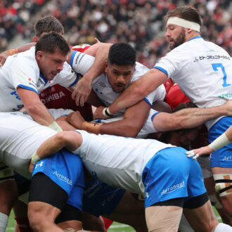 試合風景　©ジャパンラグビー リーグワン