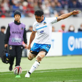 山沢拓也選手　©ジャパンラグビー リーグワン