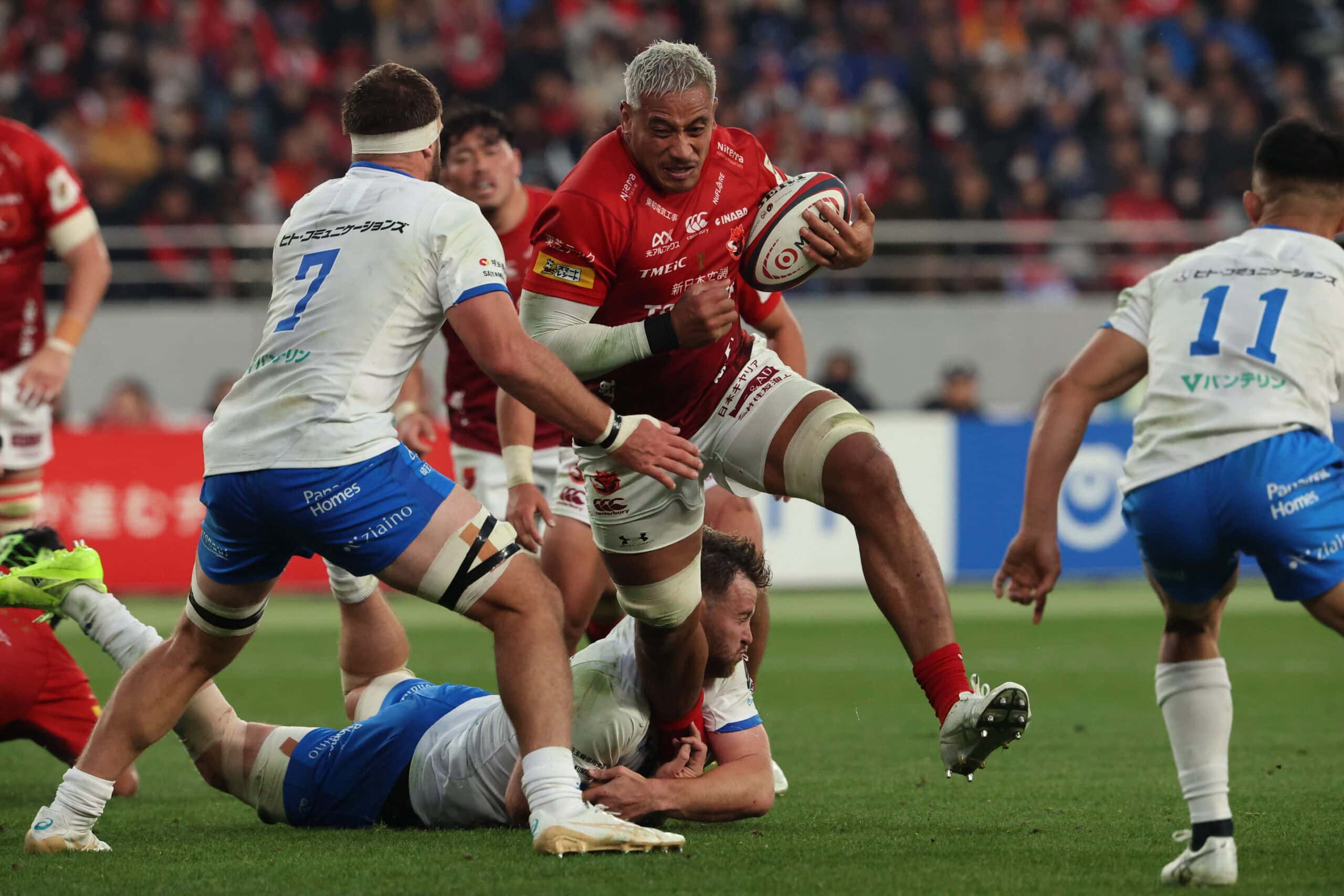 試合風景　©ジャパンラグビー リーグワン