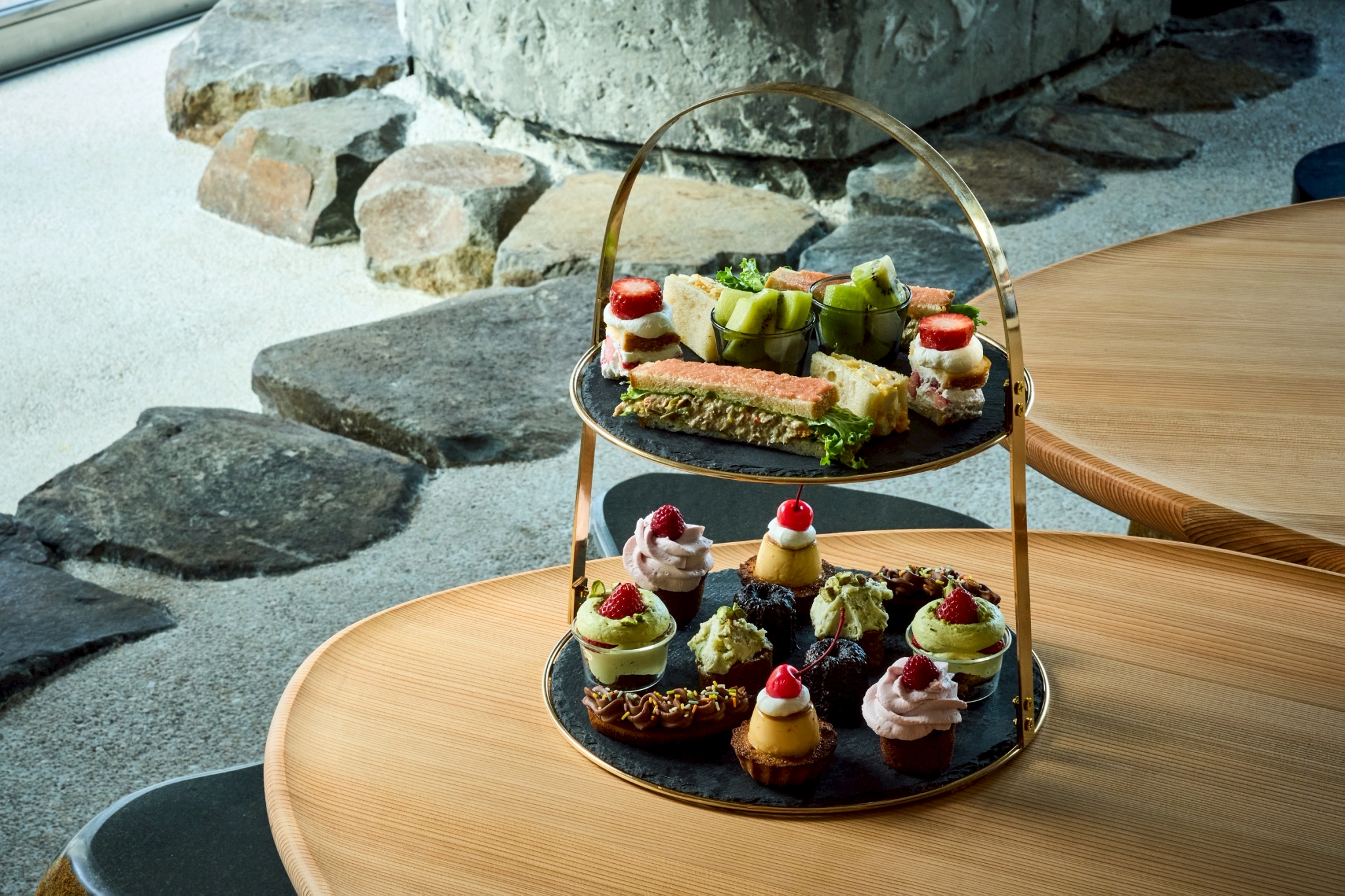 アマムダコタン カフェアンドベイク　アフタヌーンティー