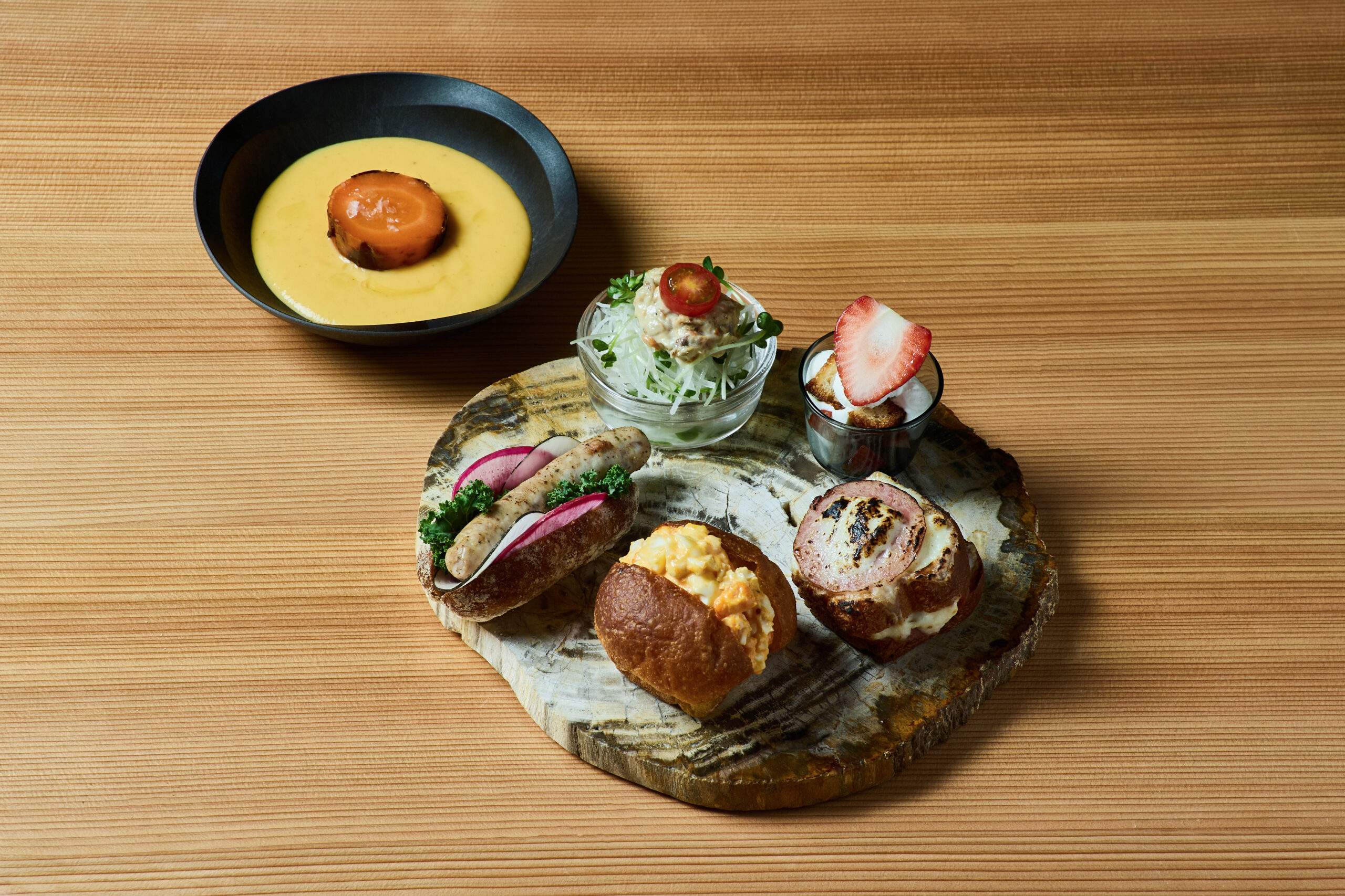 アマムダコタン カフェアンドベイク　モーニングプレート