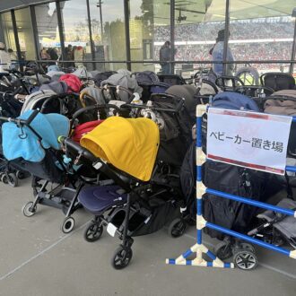 ベビーカー置き場