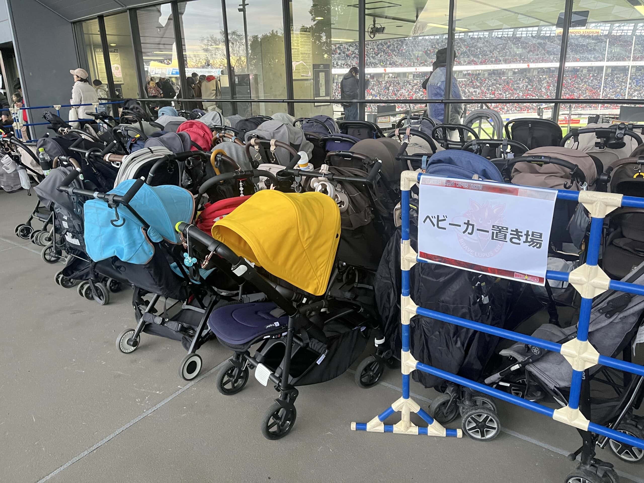 ベビーカー置き場