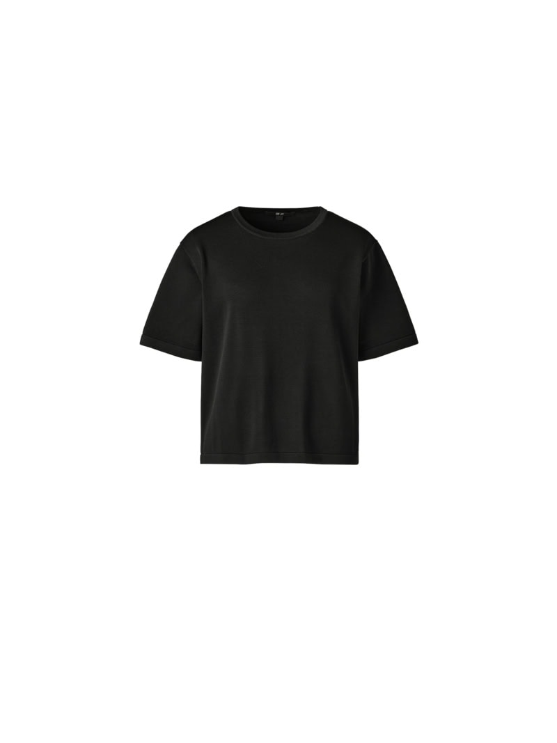 ボクシーニットT(BLACK)¥2,990