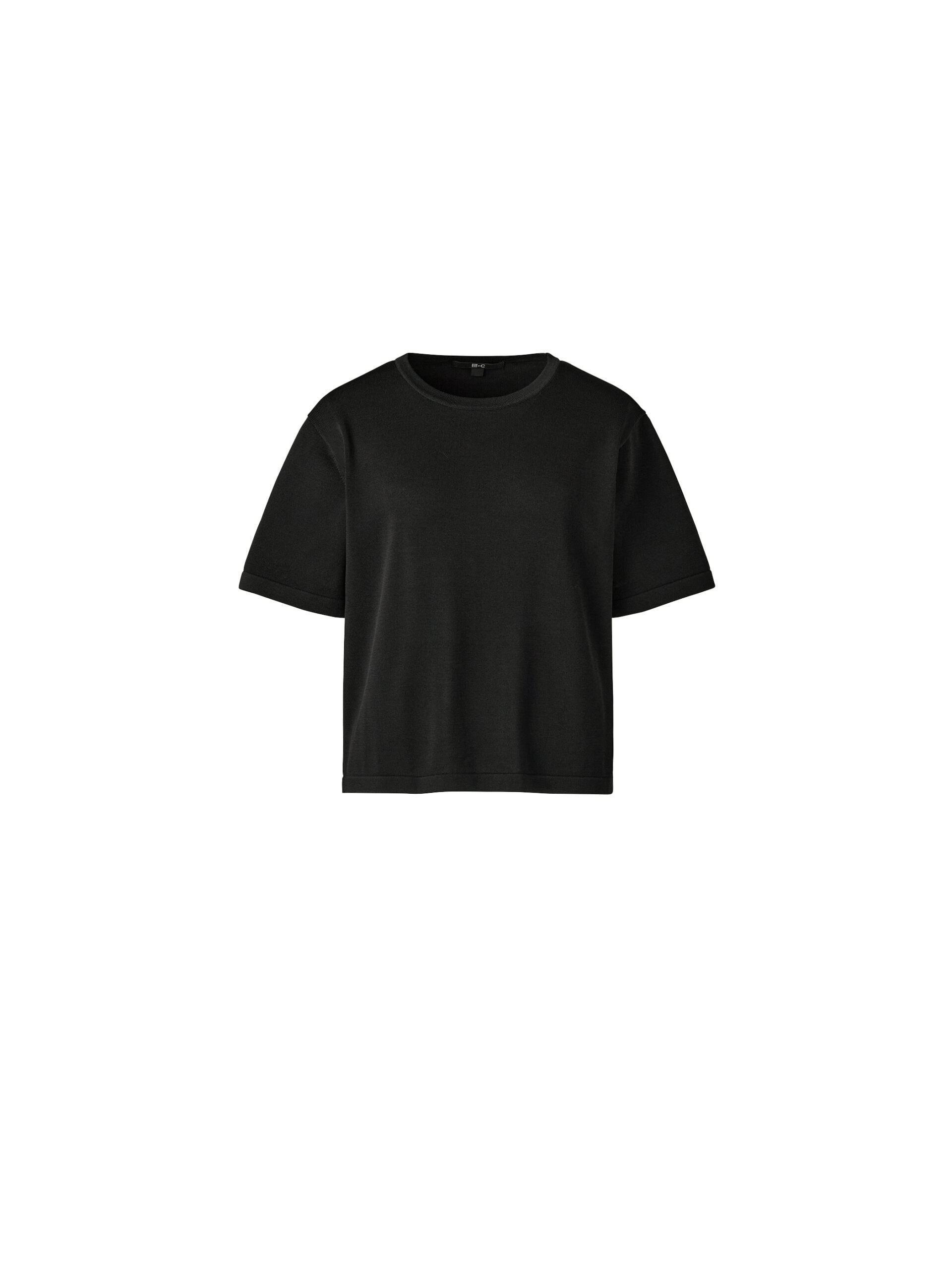 ボクシーニットT（BLACK）￥2,990