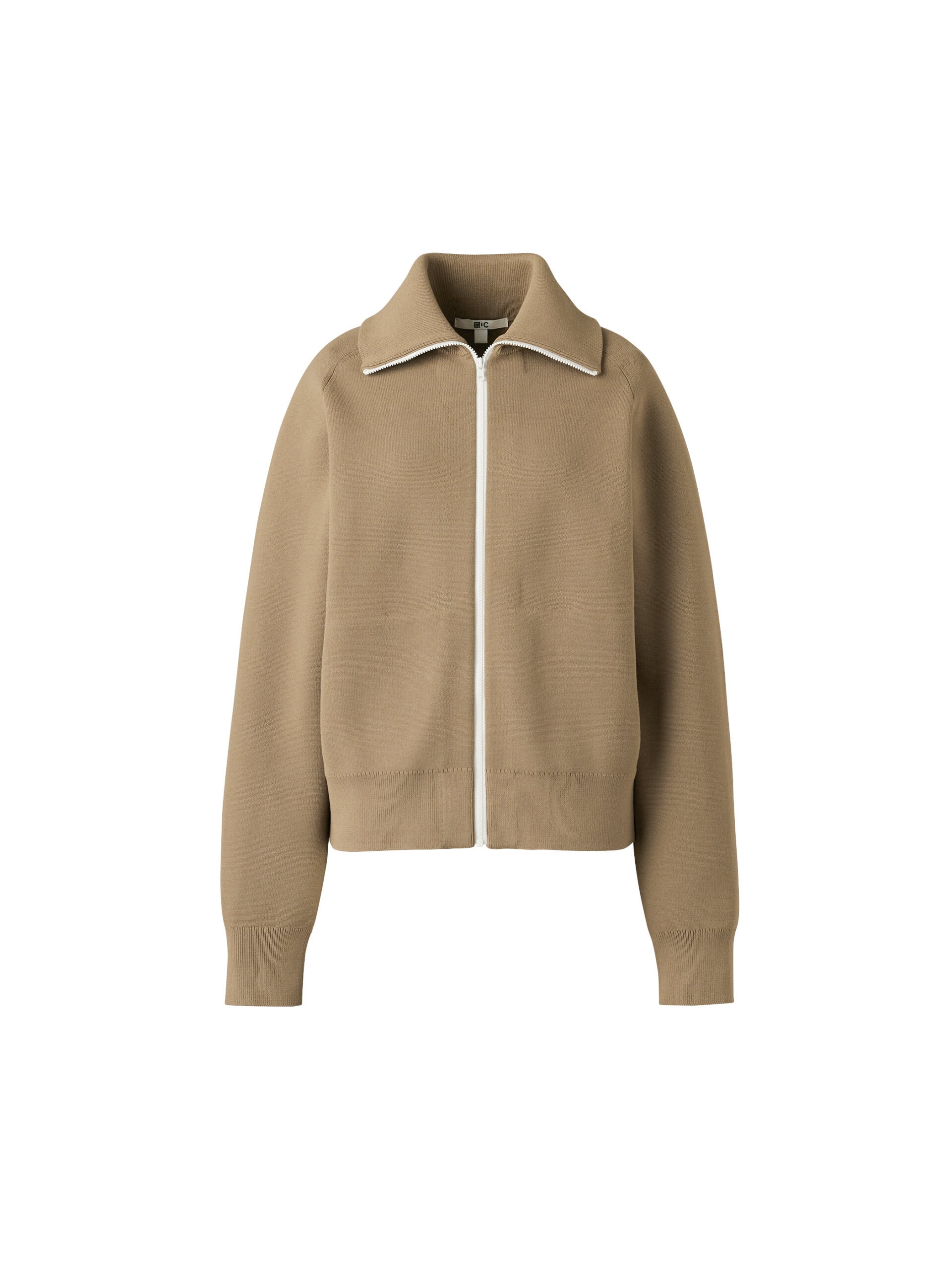 ミラノリブフルジップカーディガン（BEIGE）￥5,990