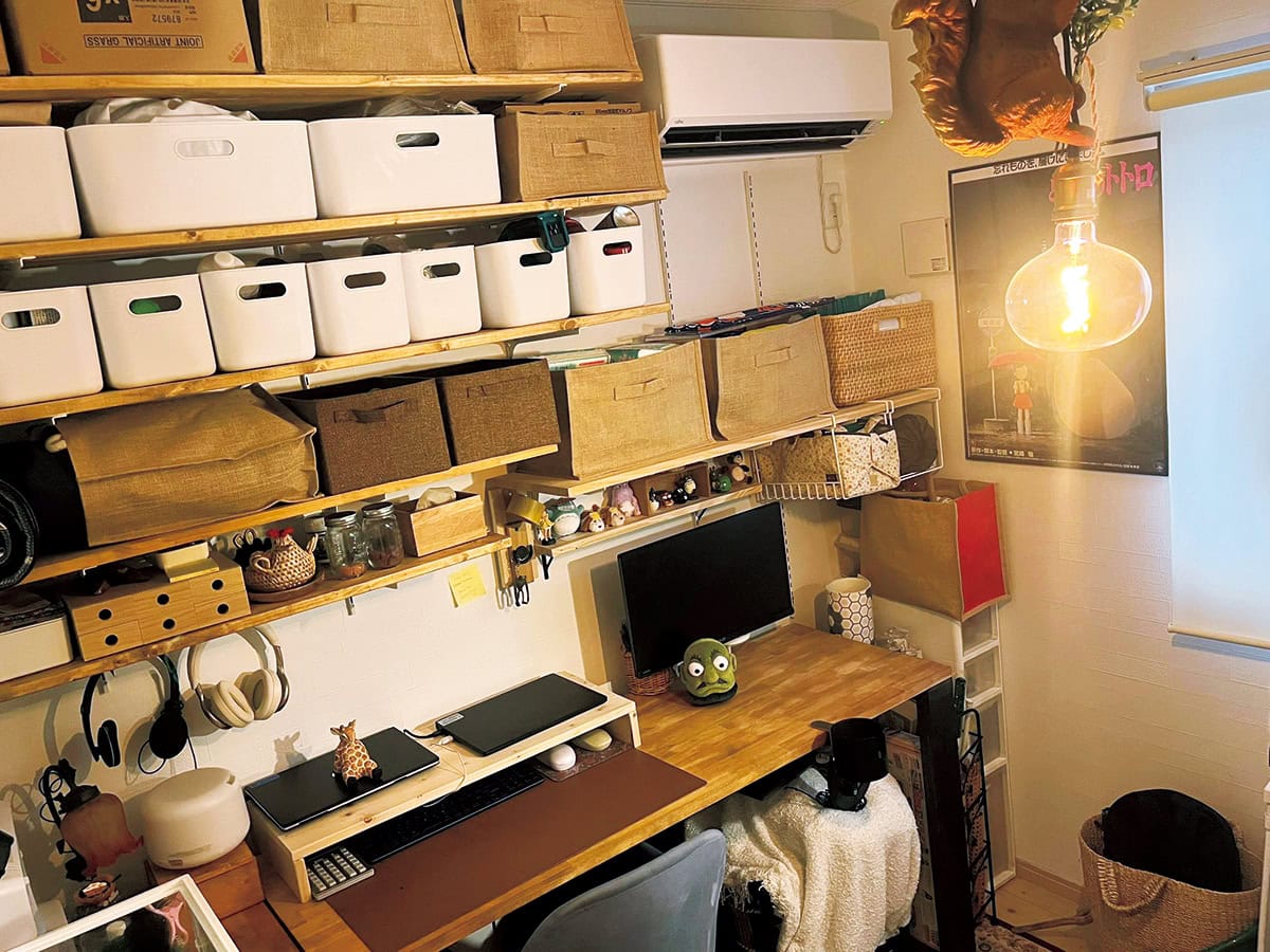 物置をDIYしてテレワーク部屋に改造