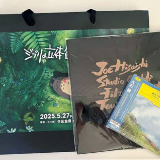 スタジオジブリ関連アイテムたち 立体造型物展・久石譲さんのコンサートにて