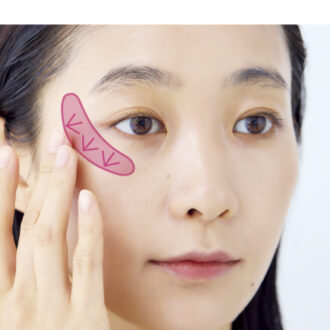 【5】頰には追いハイライト