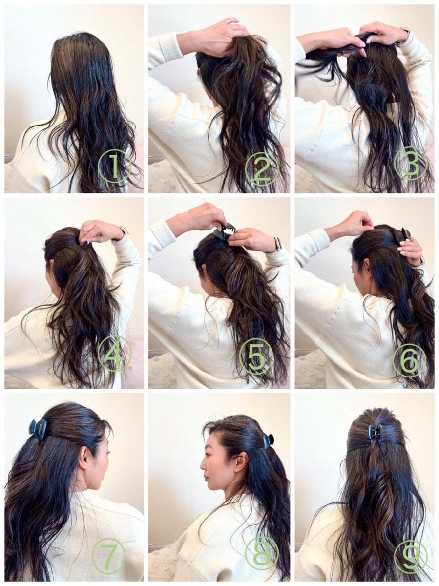 忙しい朝の時短ヘアアレンジやってみた！