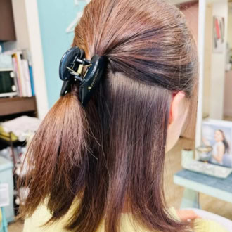 まずはヘアクリップ