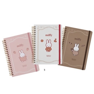 3.ゴムバンド付きで持ち歩きに便利。バンド付きB6ノート 各¥836（クツワ／BSS）