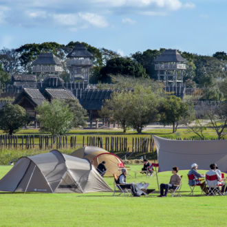 春のアウトドアはここで決まり！「スノーピーク グラウンズ 吉野ヶ里」が新オープン
