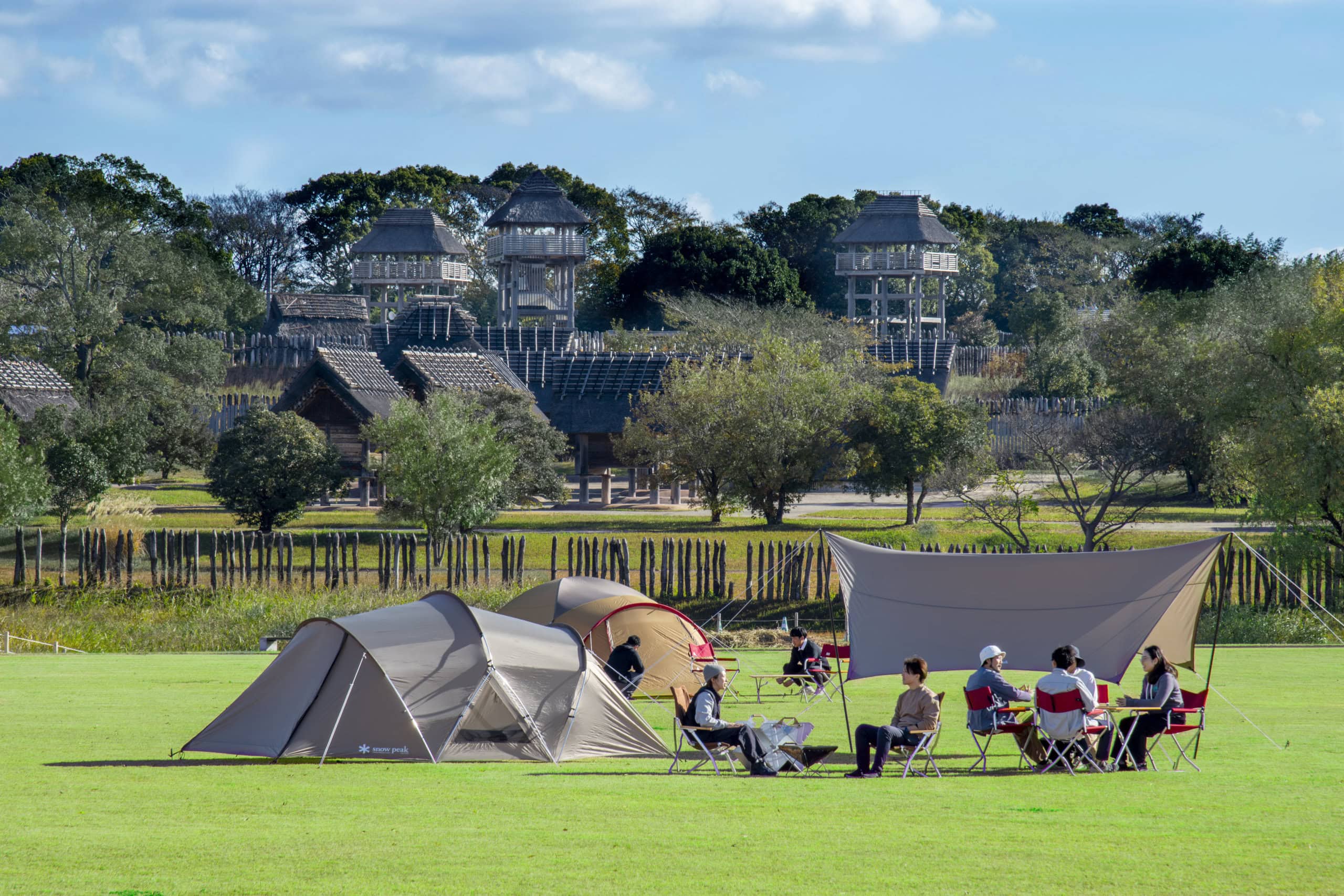 スノーピーク 吉野ヶ里 キャンプフィールド＆ヴィラ