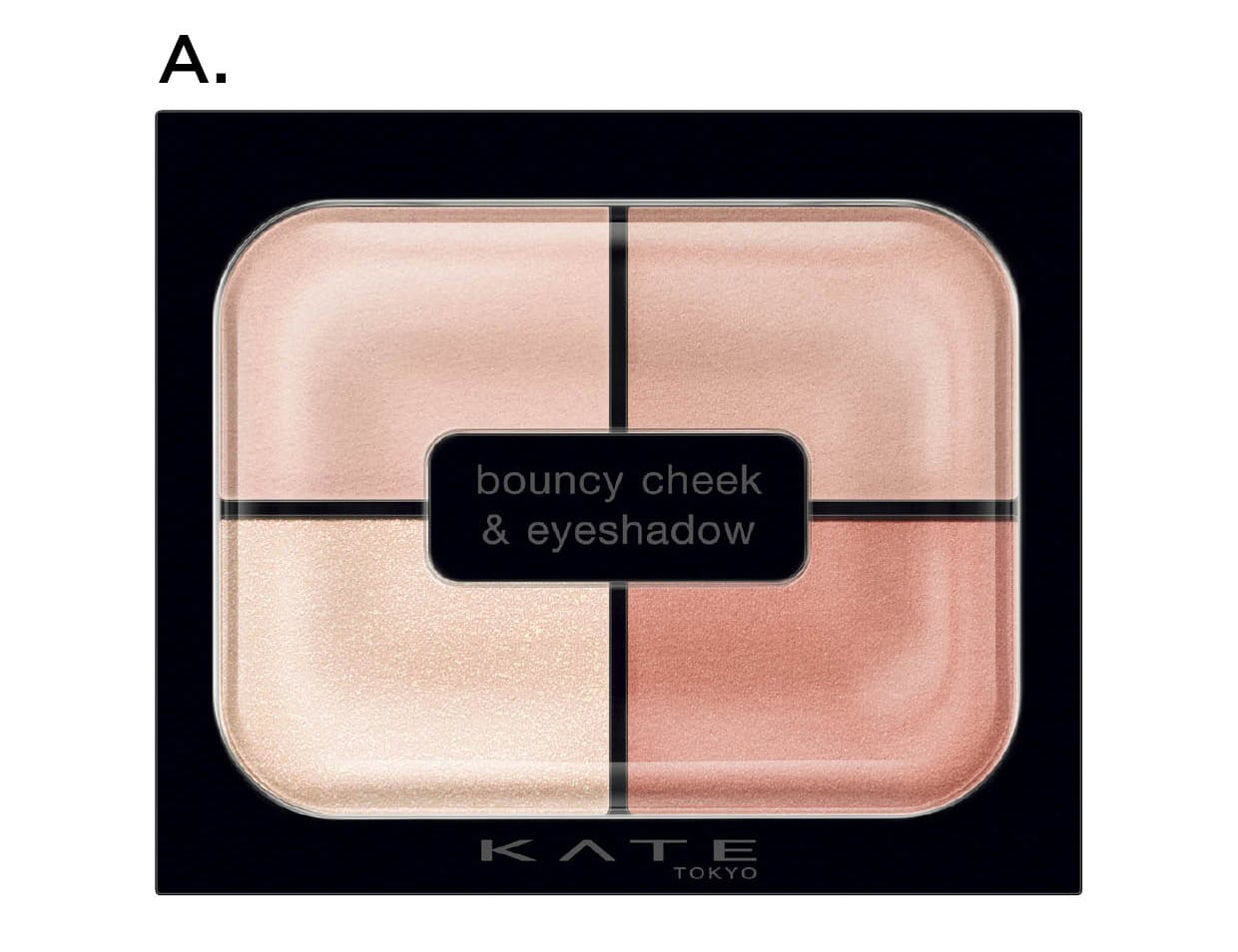 A.ケイト バウンシーチークシャドウ PK-2（カネボウ化粧品）