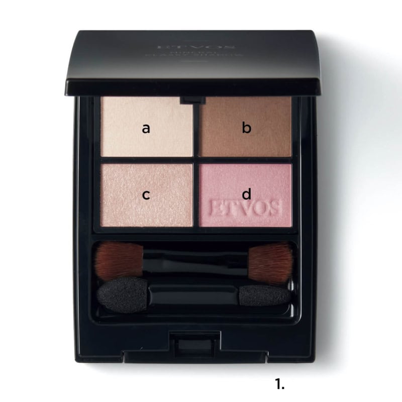 ミネラルクラッシィシャドー シフォンピンク（エトヴォス）