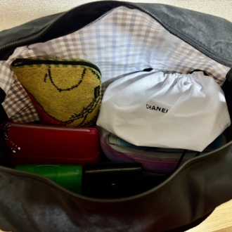 たくさん入ってとても便利！お弁当も一緒に持ち歩ける