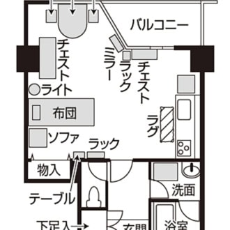 所在地_東京都　住居歴_4カ月　住宅形態_賃貸　間取り_1R　家族_1人暮らし