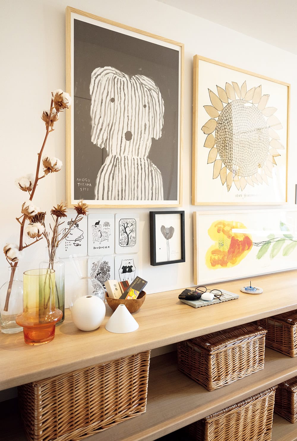 玄関まわりにはアートをON