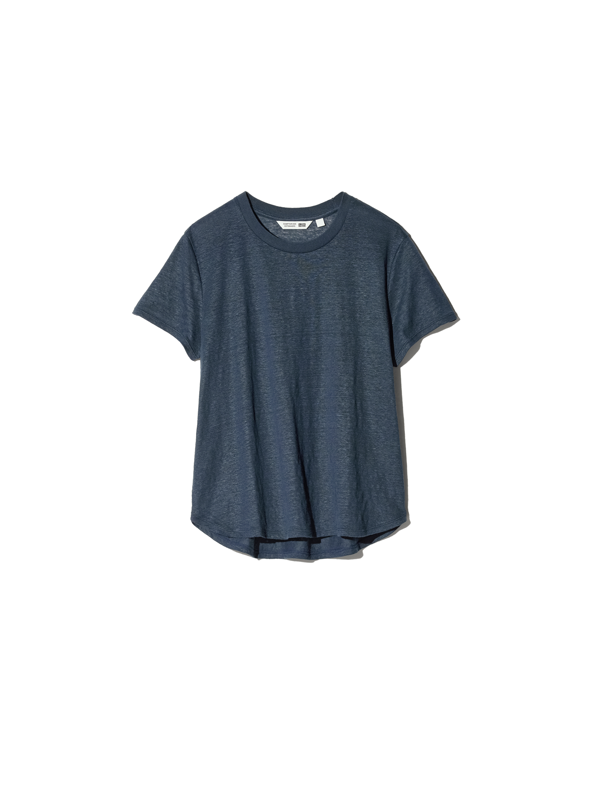 リネンクルーネックT￥3,990