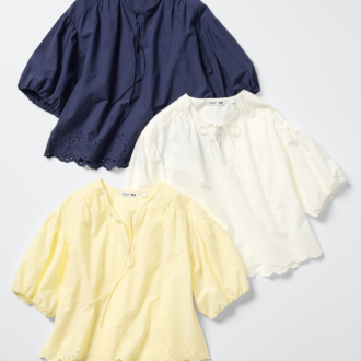 エンブロイダリーブラウス各￥3,990