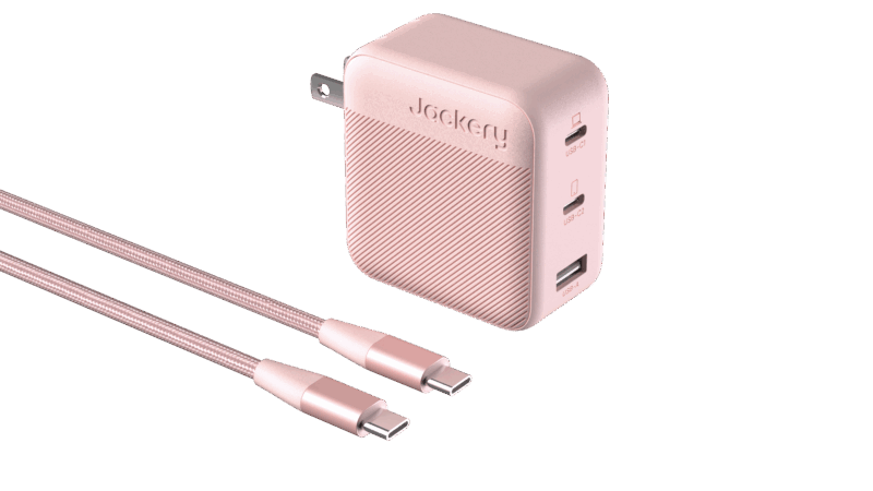 Jackery 102W GaN 3ポート充電アダプター チェリーブロッサム