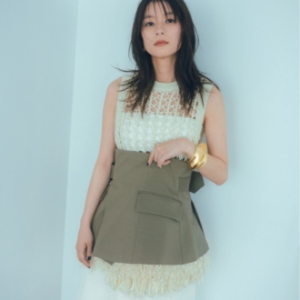 【芳根京子】インタビューあり「年齢を重ねて、洋服との向き合い方が自分なりにわかってきた頃から改めて好きになった」　デニムが主役の春レイヤード