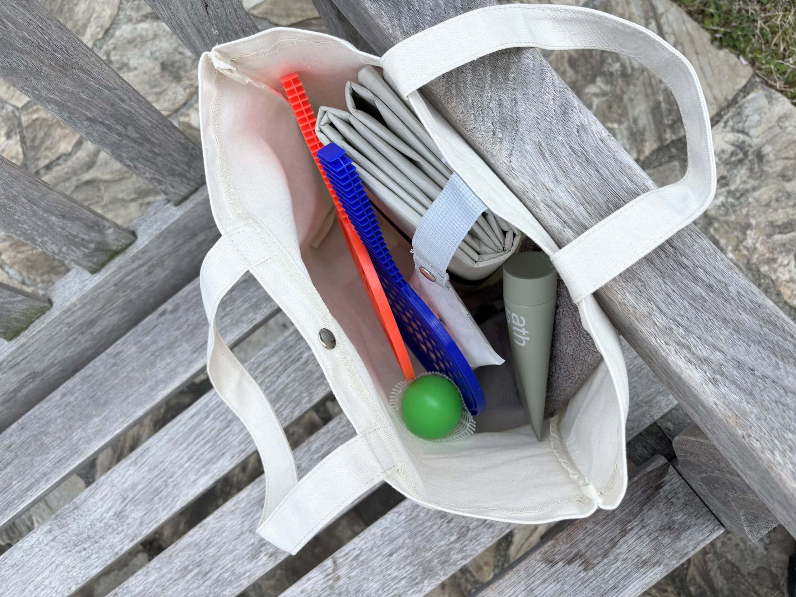 InRed 5月号 コールマン付録 /トートバッグには、ピクニックの必需品をイン