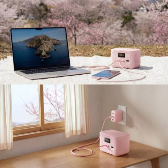 ポータブル電源【Jackery】人気の小型モデル「Explorer 100 Plus」から春らしい限定カラー「チェリーブロッサム」発売
