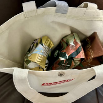 InRed5月号付録「コールマン」アルミバッグ&トートバッグ豪華2点セット