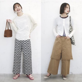 大人こそ「柄」と「ゆるボトム」！スタイリストが提案する、頑張りすぎないトレンドの取り入れ方
