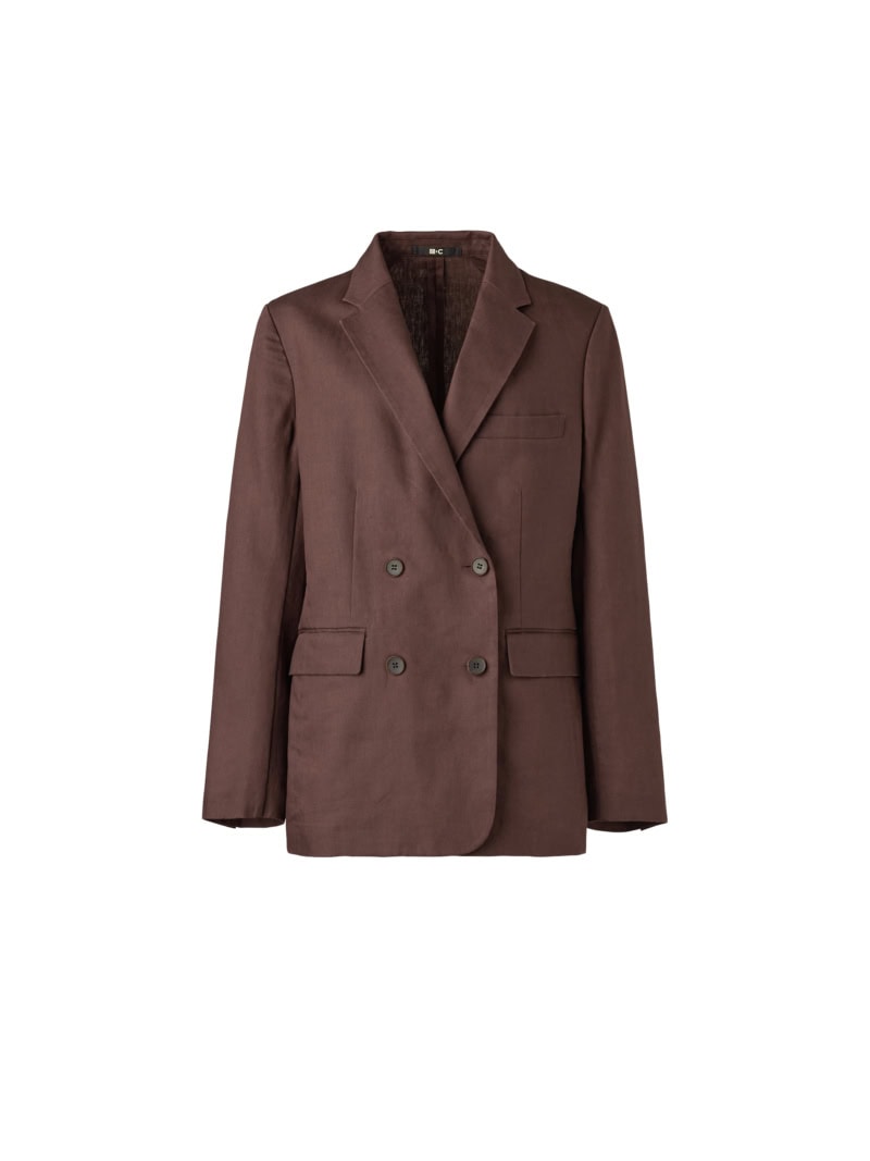 プレミアムリネンジャケットリラックスフィット￥9,990