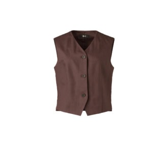 プレミアムリネンベスト￥4,990