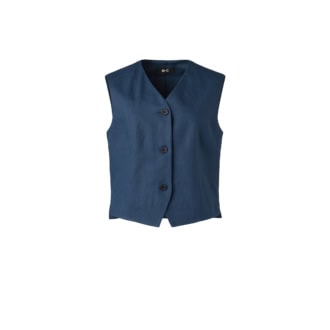 プレミアムリネンベスト￥4,990